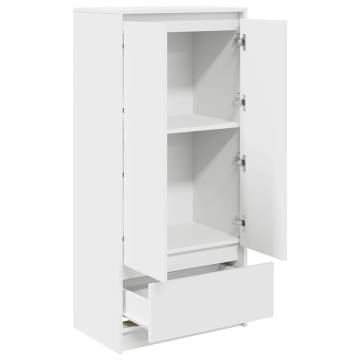 Cabinet with Drawer White - Versatile Storage Solution