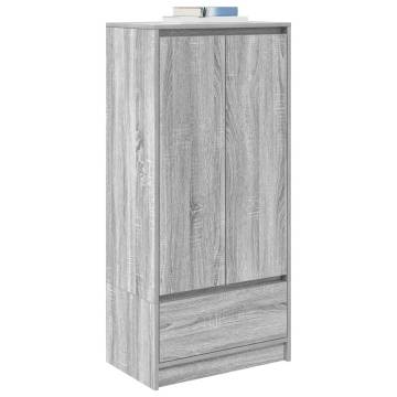 Versatile Grey Sonoma Cabinet with Drawer - Stylish Storage