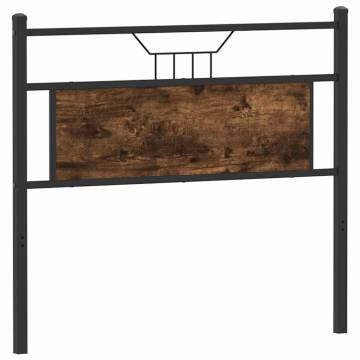 Stylish Smoked Oak Headboard - 107 cm | Hipomarket