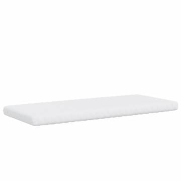 Foam Mattresses 2 pcs White 90x190 cm - 7-Zone Comfort