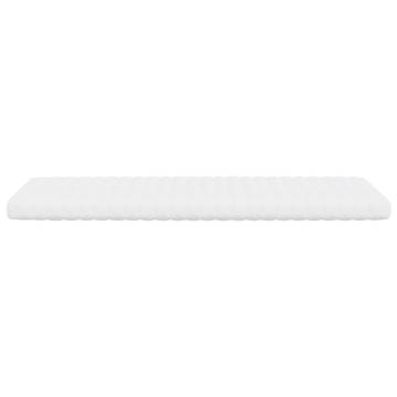 Foam Mattresses 2 pcs White 90x190 cm - 7-Zone Comfort