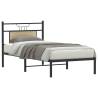 Sonoma Oak Bed Frame 90x190 cm - Stylish & Durable Design