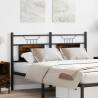 Stylish Smoked Oak Headboard 150 cm - Durable & Modern Design