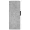 Concrete Grey Wall Mounted Cabinets - 2 pcs | HipoMarket UK