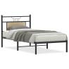 Sonoma Oak Bed Frame 90x200 cm - Durable & Stylish