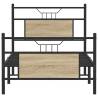 Sonoma Oak Bed Frame 90x200 cm - Stylish & Durable Design