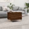 Coffee Table Brown Oak 60x44.5x45 cm Engineered Wood Colour brown oak Quantity in Package 1 