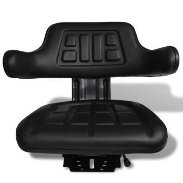 Comfortable Tractor Seat with Backrest - Hipomarket