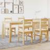 5 Piece Dining Set Panama – Solid Wood Pine | HipoMarket