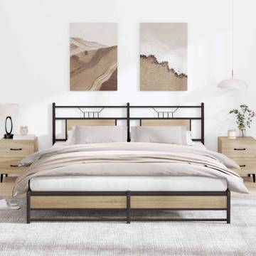 Sonoma Oak Bed Frame 160x200 cm - Stylish & Durable