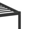 Smoked Oak Bed Frame 80x200 cm - Durable & Stylish | HipoMarket