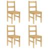 5 Piece Dining Set Panama Solid Wood Pine - Stylish & Durable