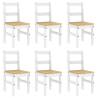 7 Piece Dining Set Panama - Solid Wood Pine | HipoMarket