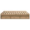 Artisan Oak Bed Frame 200x200cm - Durable & Stylish