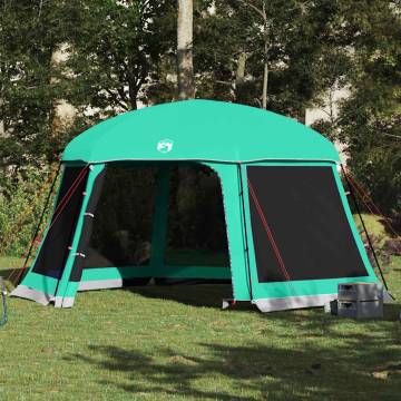 Pool Tent with Removable Fly & Mesh Walls - Sea Green