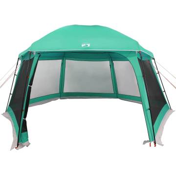 Pool Tent with Removable Fly & Mesh Walls - Sea Green