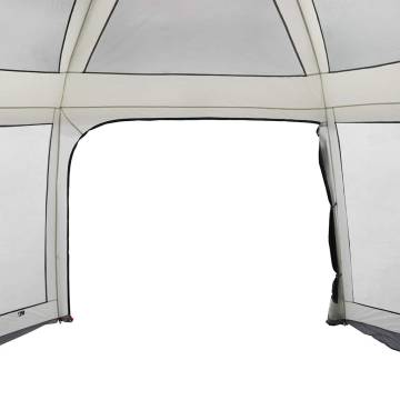 Pool Tent with Removable Fly & Mesh Walls - Grey 618x532 cm