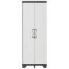 Keter Multipurpose Storage Cabinet - Black and Grey 182 cm