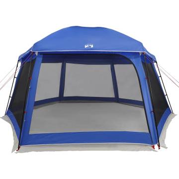 Pool Tent with Removable Fly & Mesh Walls - Azure Blue 512x458 cm