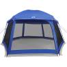 Pool Tent with Removable Fly & Mesh Walls - Azure Blue 512x458 cm