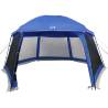 Pool Tent with Removable Fly & Mesh Walls - Azure Blue 512x458 cm