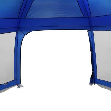 Pool Tent with Removable Fly & Mesh Walls - Azure Blue 512x458 cm