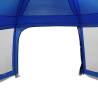 Pool Tent with Removable Fly & Mesh Walls - Azure Blue 512x458 cm