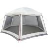 Pool Tent with Removable Fly & Mesh Walls - Grey 512x458 cm