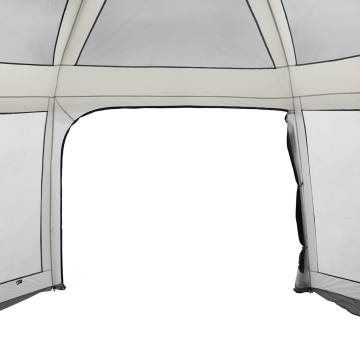 Pool Tent with Removable Fly & Mesh Walls - Grey 512x458 cm