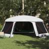 Pool Tent with Removable Fly & Mesh Walls - Grey 670x590 cm