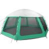 Pool Tent with Removable Fly & Mesh Walls - Sea Green 612x612 cm