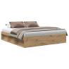 Artisan Oak Bed Frame 180x200cm | Super King Engineered Wood