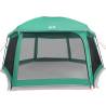 Sea Green Pool Tent with Removable Fly & Mesh Walls - 618x532 cm