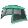 Sea Green Pool Tent with Removable Fly & Mesh Walls - 618x532 cm