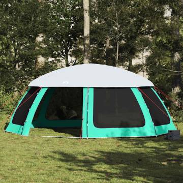 Sea Green Pool Tent with Removable Fly & Mesh Walls - 690x690 cm