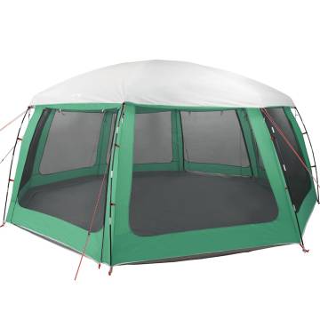 Sea Green Pool Tent with Removable Fly & Mesh Walls - 690x690 cm