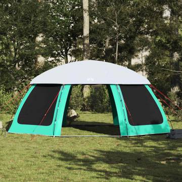 Sea Green Pool Tent with Removable Fly & Mesh Walls - 690x690 cm