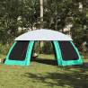 Sea Green Pool Tent with Removable Fly & Mesh Walls - 690x690 cm