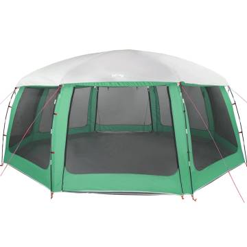 Sea Green Pool Tent with Removable Fly & Mesh Walls - 690x690 cm