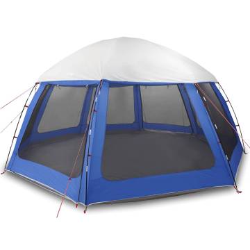 Pool Tent with Removable Fly & Mesh Walls - Azure Blue 510x510 cm