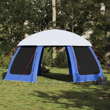 Pool Tent with Removable Fly & Mesh Walls - Azure Blue 510x510 cm