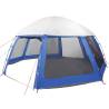 Pool Tent with Removable Fly & Mesh Walls - Azure Blue 510x510 cm