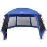 Pool Tent with Removable Fly & Mesh Walls - Azure Blue 618x532 cm