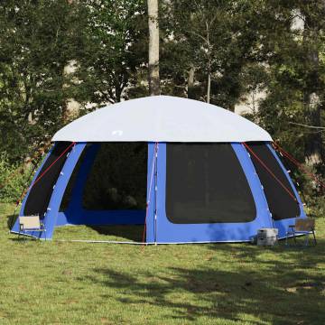 Pool Tent with Removable Fly & Mesh Walls - Azure Blue