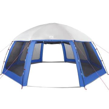 Pool Tent with Removable Fly & Mesh Walls - Azure Blue