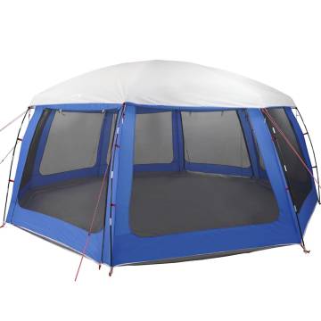 Pool Tent with Removable Fly & Mesh Walls - Azure Blue 690x690 cm