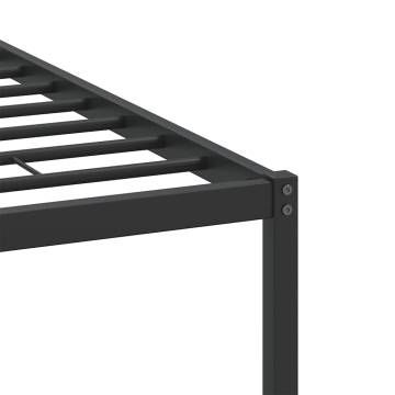 Brown Oak King Size Bed Frame 150x200 cm - Durable & Stylish