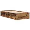 Old Wood Bed Frame 90x200cm - Engineered Wood Sleep Solution