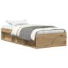 Artisan Oak Bed Frame 100x200cm - Durable & Stylish