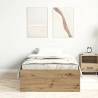 Artisan Oak Bed Frame 100x200cm - Durable & Stylish